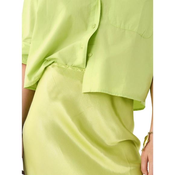 NEW STARKX bias skirt in sonny lime - Picture 3 of 3